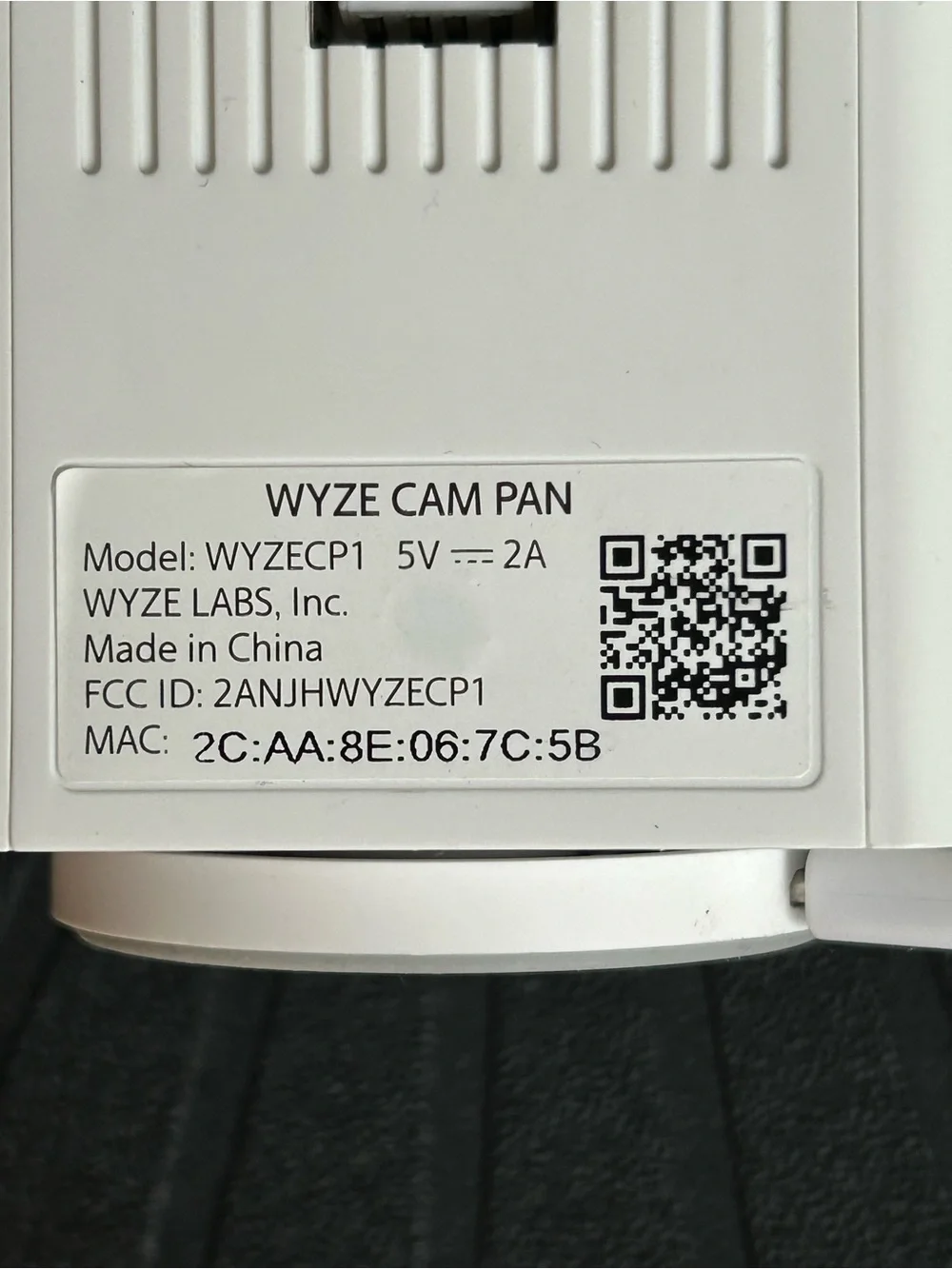 Wyze Indoor Cam Pan 1080p (pan/tilt/zoom)